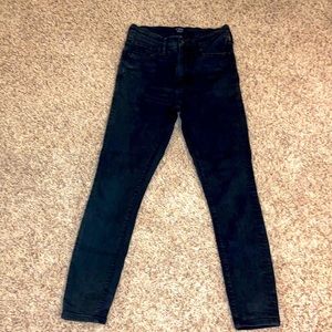 J. Crew Women's High Rise Jeans - Black
